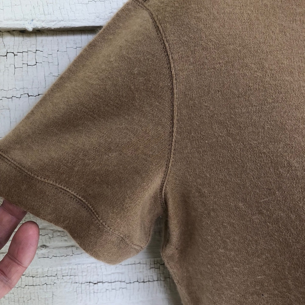 GIORGIO ARMANI 100%cashmere camel color sweater - Picture 5 of 7